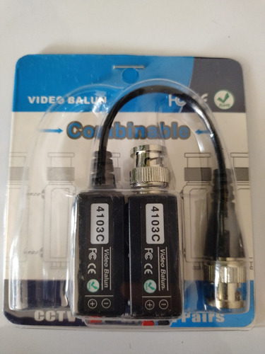 Video Balun Combinable Cctv Single Channel Passive