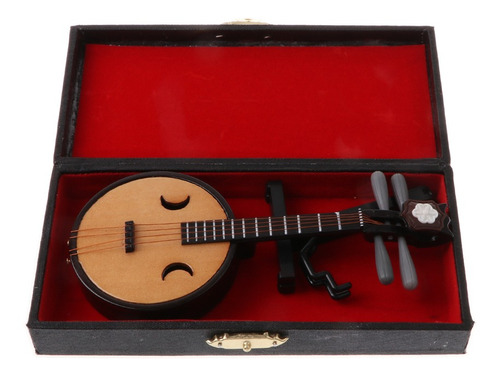 Imagen 8 de 10 de 1/6 Juguete Modelo De Instrumentos Musicales De Madera En