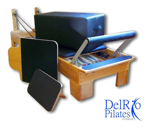 Imagen 3 de 10 de Resortes Pilates Combo Chair Reforzados Delrio