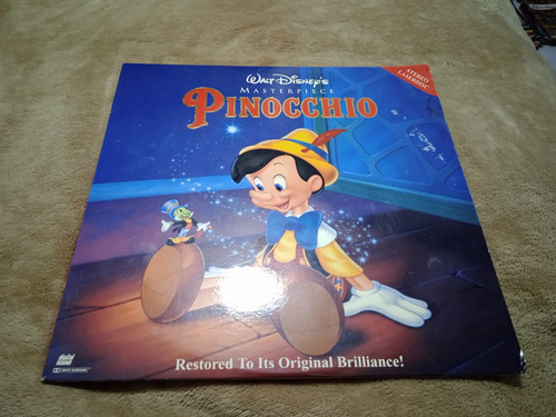 Pelicula En Formato Laser Disc Pinocchio En Laser Disc