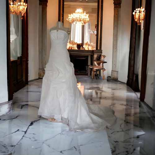 Alquilervestido De Novia Un Solo Usocorte Españoltalla 10