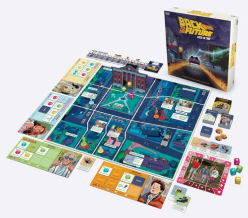 Jogo Board Games Back To The Future - Back In Time Funko