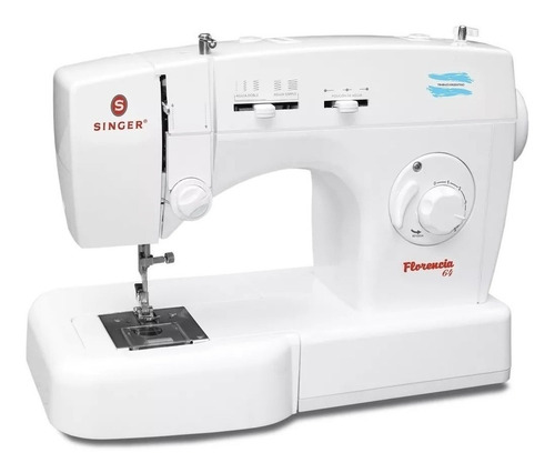 Máquina de coser Singer Florencia 64 portable blanca 220V