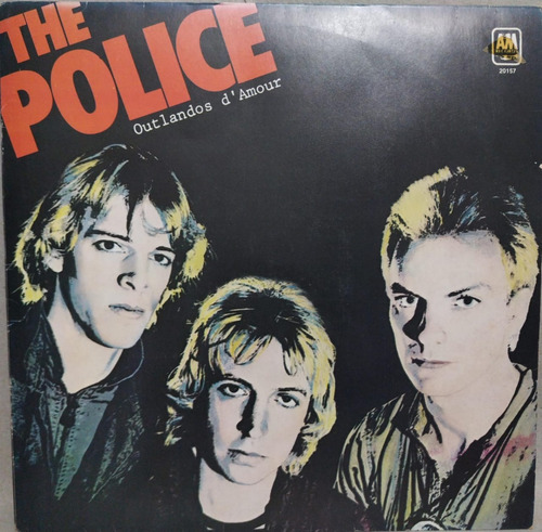 The Police  Outlandos D'amour Lp 1978 Argentina