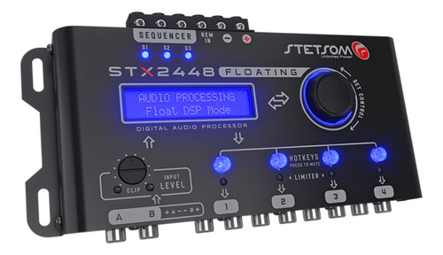 Processador Stetsom Stx2448 Floating 4 Vias