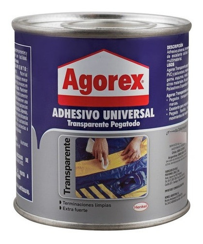 Agorex Adhesivo Universal Transparente Tarro 240cc