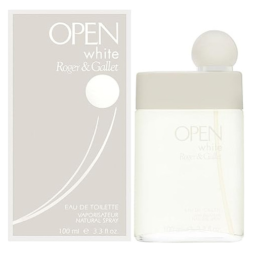 Open White By Roger & Gallet For Men 3.4 Oz Eau De Toilette