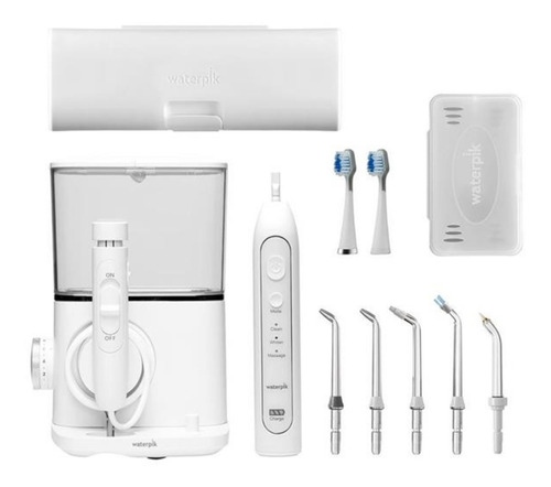 Irrigador bucal Waterpik Complete Care 9.0 white y chrome