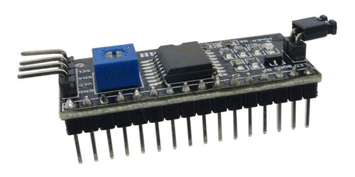 Display Lcd 16x2 1602 Com Back Azul + Modulo I2c P/ Arduino