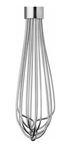Batidor Francés 30cm Acero Inoxidable Concassé Azul