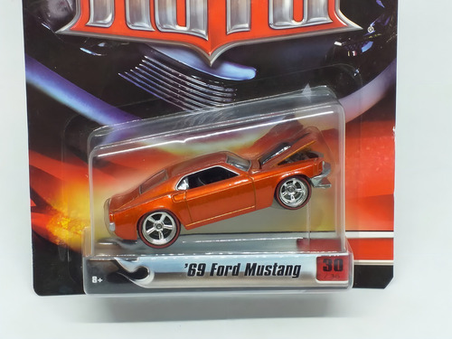 Hot Wheels Ultra Hots '69 Ford Mustang Rojo 1:64