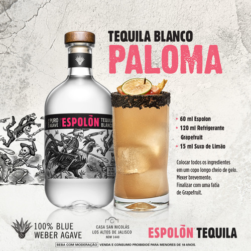 Tequila Espolòn Blanco 750ml