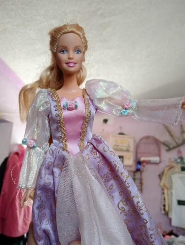 Barbie Rapunzel De Mattel - Muñeca Encantadora Y Mágica (Usado)