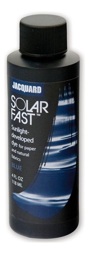 Tinte Solarfast 8 Oz Azul Crea Fotografías, Fotogramas...