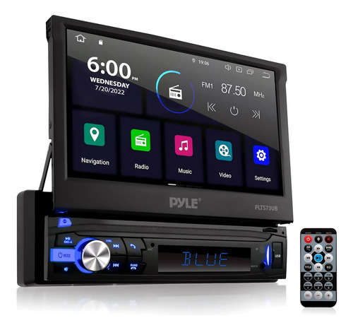 Radio De Video Estéreo Para Automóvil Pyle Plts73ub