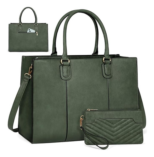 Maletin Mochila Laptop 15 Mujer Retro Ejecutivo Profesional
