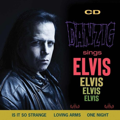 Danzig Lp canta Elvis Vinil Black 2020