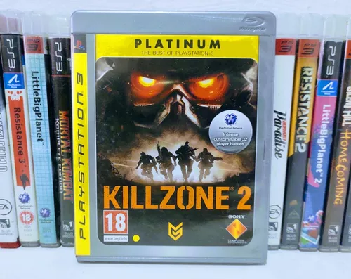 Jogo Killzone 2 Platinum - Ps3 Mídia Física Usado