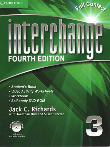 Interchange 3 Full Contact Fourth Edition 