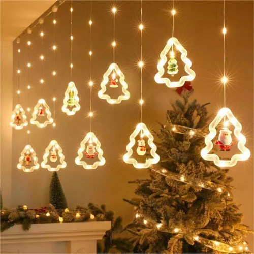 Decoración De Luces Led De Cadena De Luces Navideñas