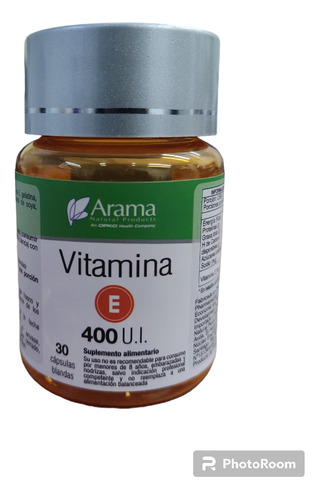 Vitamina E 400ui Capsulas Blandas X30cap (byb)