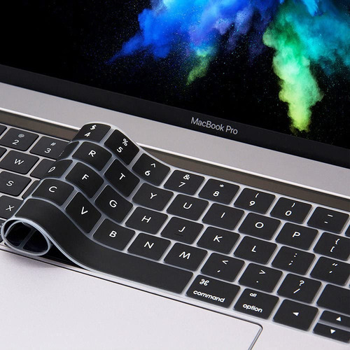 Imagen 3 de 8 de Protector Teclado Para Macbook Pro Touchbar 13 15 16 Pulgada