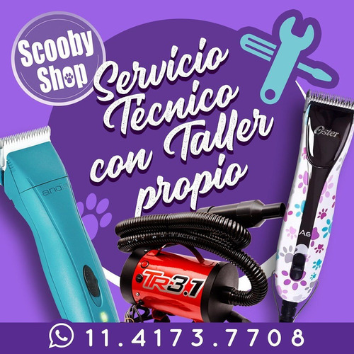 Imagen 3 de 6 de Servicio Técnico Oster Andis Whal Peluqueria Canina