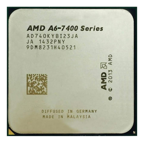 Procesador Amd A6-7400k Socket Fm2 Ad740kybi23ja (Reacondicionado)