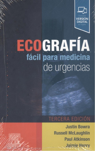 Libro: Ecografia Facil Para Medicina De Urgencias 3ª Ed. Bow