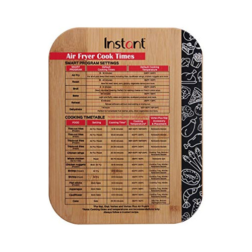 Instant Vortex Official Bamboo Cutting Board With Air Fryer