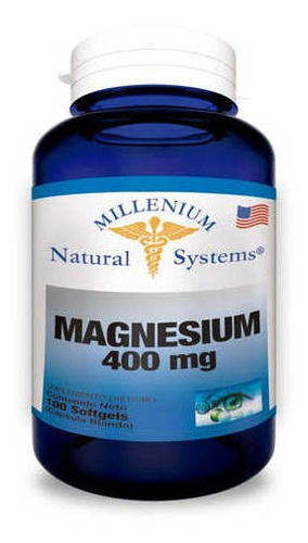 Magnesium 400 Mg X 100 Softgels Nat - Unidad a $450