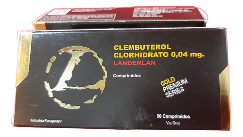 Clembuterol Landerlan Gold Premium Series Sin Sabor