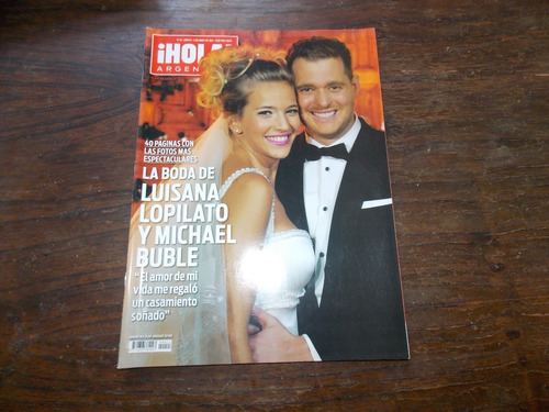 Revista Hola Argentina 21 Lopilato Buble 4/4/11 Jackson 