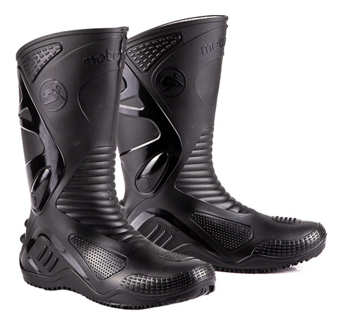 Bota Chuva Impermeável Pvc Motociclista Motoboy Motoqueiro