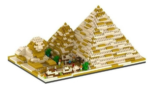 Set De Construcción Piramides Egipto 3d 1456 Piezas En Caja