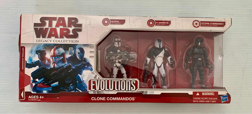 Star Wars The Legacy Collection  Evolutions Clone Commandos