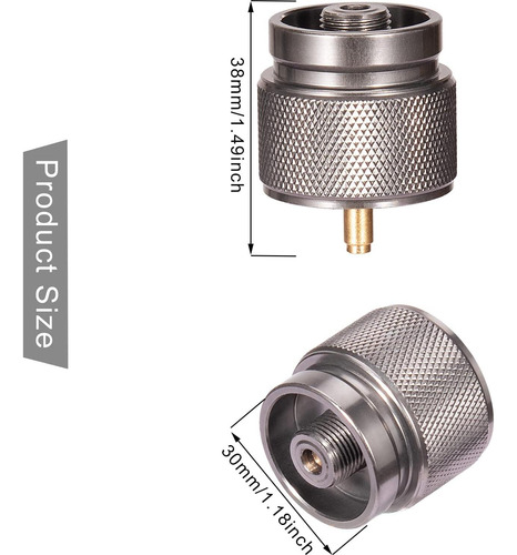 Adaptador De Estufa De Camping Seadesky 1lb A Válvula En417