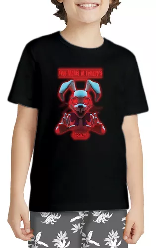 Camiseta Infantil Five Night´s at Freddy Security Breach