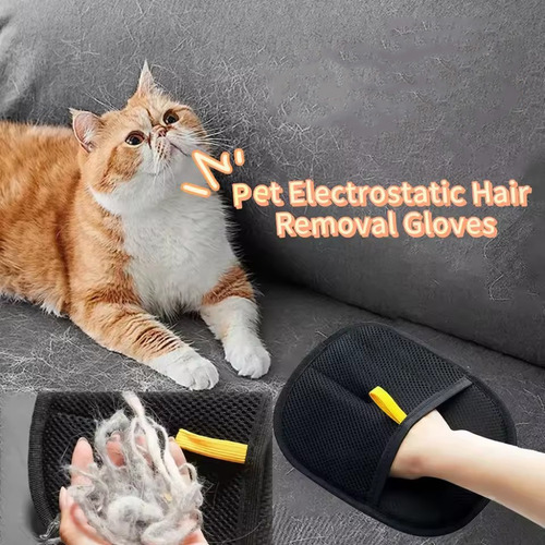 Luvas Removedoras De Pelos Com Eletricidade Estática
