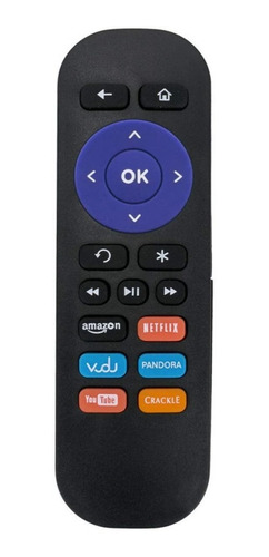 Reemplazo De Control Remoto Ir Para Roku 1 2 3 4 Lt Hd Xd X