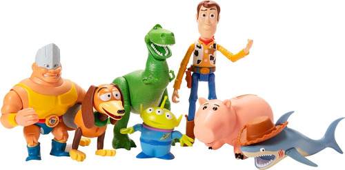 Mattel Disney Y Pixar Toy Story Juego De 7 Figuras De Acción
