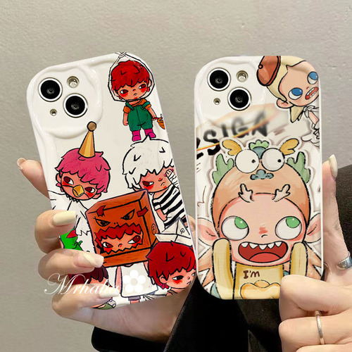 Funda Para Huawei Cute Girl Case Funda Protectora Suave De T