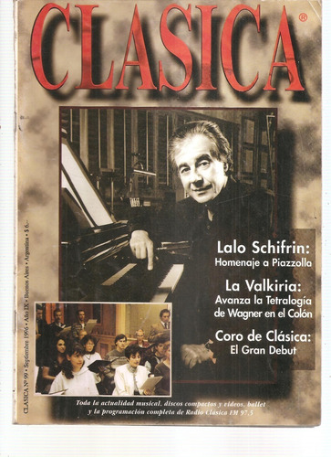 Revista Clasica Nº 99 Septiembre 1996