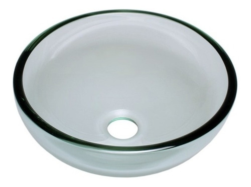 Imagen 1 de 9 de Bacha Baño Apoyo 30 Cm Vidrio Incoloro
