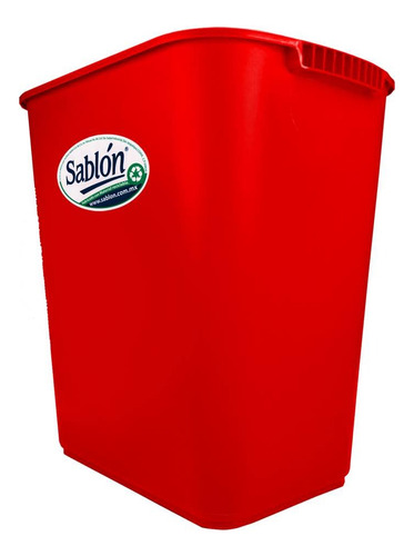 Bote de basura Sablón JUMBO 26Lrojo 2 unidades
