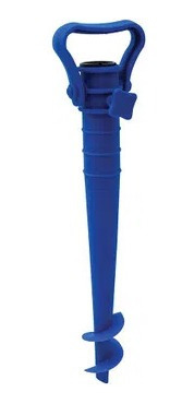 Imagem 2 de 2 de Saca-areia Com Suporte Para Guarda-sol - Azul