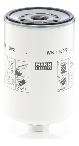 Filtro Comb Mann Para Liebherr Lh 22 C Litronic Wk1150/2