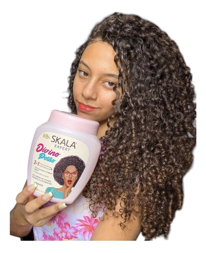 Skala Crema para Rizos 1000g CON Cepillos para Definir Rizos y Masajeador