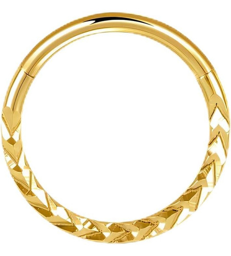 Anillos De Nariz De Acero Inoxidable Dorado Para Mujer, Anil