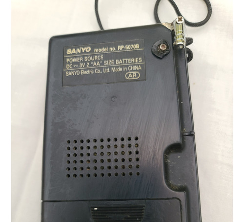 Radio Portatil Sanyo  Rp-5070b